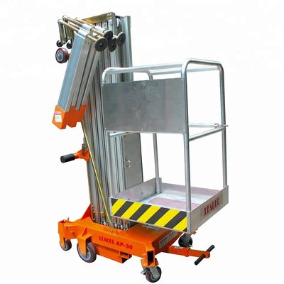 Ein guter Preis. Haltbares Aluminiummaterial Aufzüge Vertikale Einmann-Personalliftplattform Online