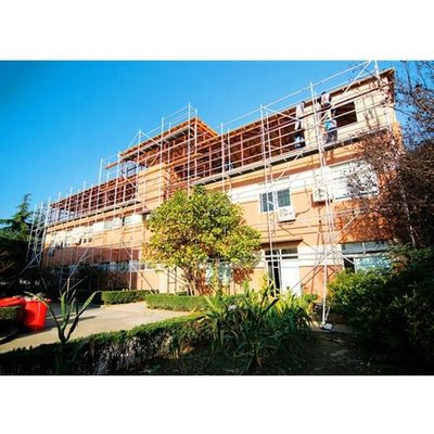 Ein guter Preis. 1.8mm Dicke Aluminium Gerüst Turmgebäude Ringlock Rohrgestellsystem Online
