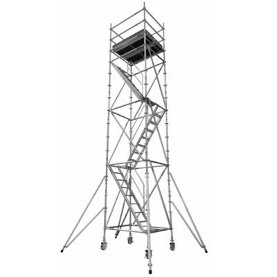 Ein guter Preis. Horizontal Pipe Aluminum Lift Platform Offering 50.8MM Tube Diameter Lightweight Design with Strong Structural Integrity Online