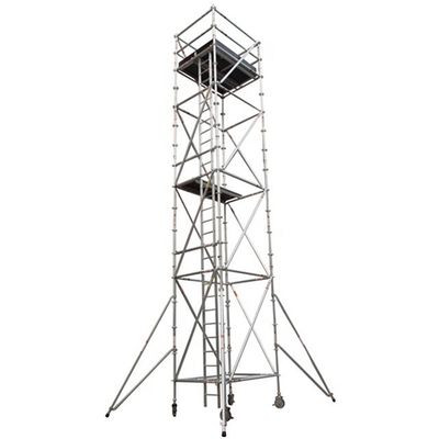Ein guter Preis. Ring Lock Mobile Aluminium Turm Gerüst 2-40m Höhe mit weniger Komponenten Online