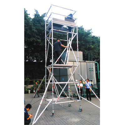 Ein guter Preis. Versatile Schwerlast-Aluminium-Schaffold-Turm-Cuplock-Schaffolding für den Gebäudebau Online