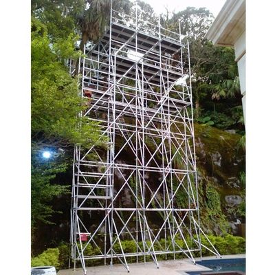 Ein guter Preis. Leader Aluminium Modular Gerüst Turm 2-40m Höhe Ringlock Treppe Gerüst Turm mit Leiter Online