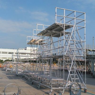 Ein guter Preis. Customized Aluminium Mobile Gerüst Turm Leichtgewicht für die Luftfahrtindustrie Online