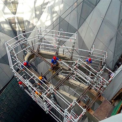 Ein guter Preis. Aufgehängtes Aluminium-Cuplock-Schaffolding-System für Gebäudetechnik Online
