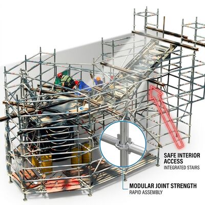 Ein guter Preis. Teleskopische variable Höhe Aluminium Gerüst Turm Hydraulische kontinuierliche Einstellung 2m bis 10m Bereich Kein Abschnitt Online