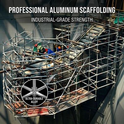 Ein guter Preis. Glasfassade Wartung Aluminium Gerüst Turm EPDM Stoßfänger Schutz Nichtmarkierungsplattform für Vorhangwand Online